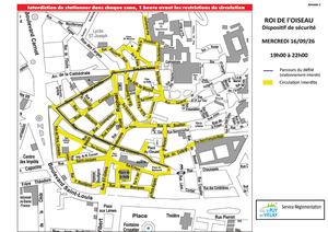 Roi Oiseau 2026 - Plans Circulation/Stationnement