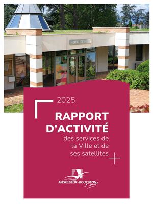 Andrézieux-Bouthéon - Rapport d'activité 2025