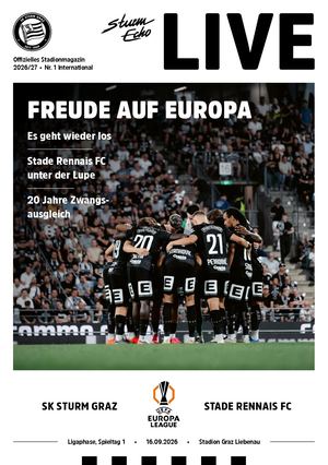 SturmEcho LIVE 2026/27, Nr. 1 International, Sturm – Stade Rennais FC