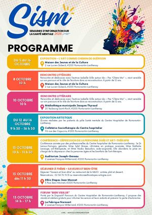 Sism 2026 - Programme
