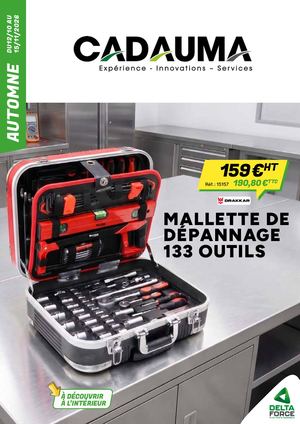 CADAUMA CATALOGUE AUTOMNE 2026