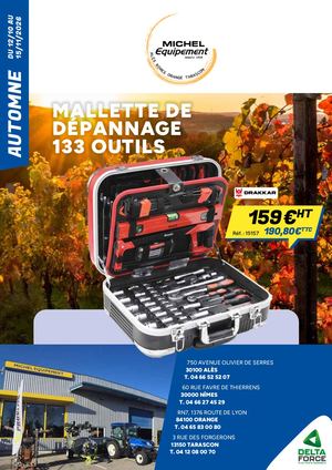 MICHEL EQUIPEMENT CATALOGUE AUTOMNE 2026