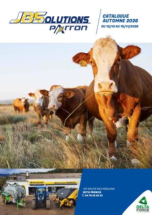PARRON CATALOGUE AUTOMNE 2026
