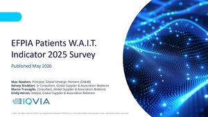 Efpia Patients Wait Indicator 2025