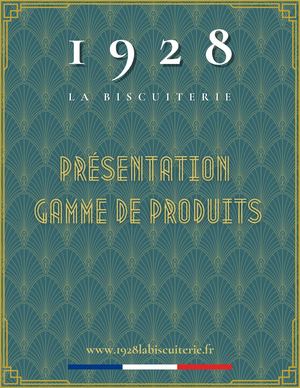 Catalogue 1928 La Biscuiterie