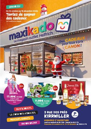 Dépliant maxikado 2026