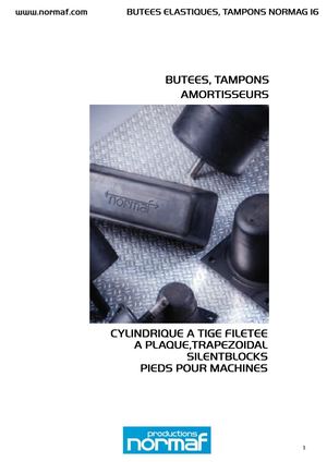 16 Documentation Tampons, Butées éLastiques