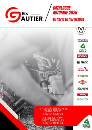 GAUTIER CATALOGUE AUTOMNE 2026