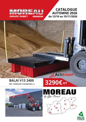 MOREAU CATALOGUE AUTOMNE 2026