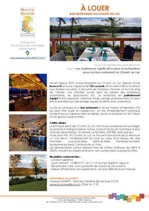 240724 Bar Restaurant Chalet Du Lac 2024 Détaillée