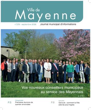Journal de la Ville de Mayenne n°276 - Septembre 2026