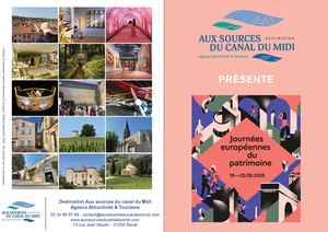 Flyer Journées Européennes du patrimoine 2026