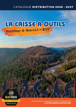 Catalogue distribution La Caisse à Outils 2026 - 2027