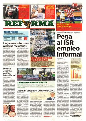 Primeras planas lunes 14092026 Sociedad Noticias
