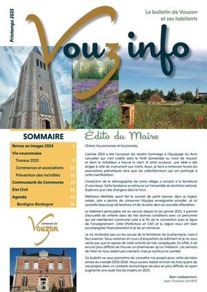 Bulletin municipal - Vouzon