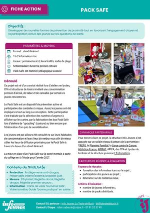 Fiche Action Pack Safe