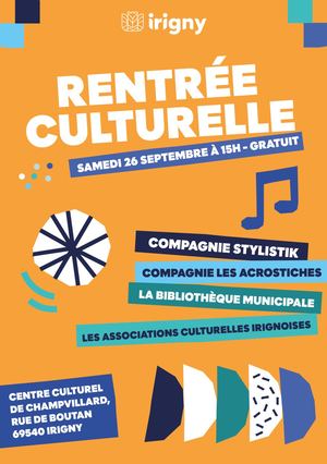 Programme Rentrée Culturelle