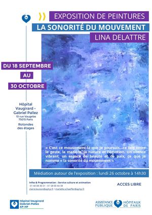 Exposition De Peintures Lina Delattre La Sonorité Du Mouvement 2026