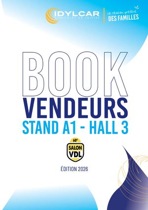 Book Vendeurs IDYLCAR - SVDL 2026