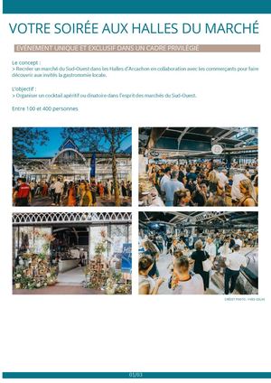 Soirees Halles Du Marché Arcachon 2026
