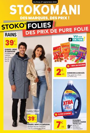 Catalogue Stoko'folies ! Des prix de pure folie