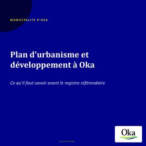 Plan d’urbanisme et développement à Oka : ce qu’il faut savoir