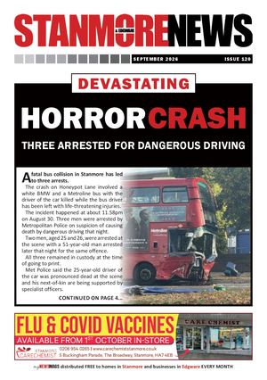 Stanmore September 26