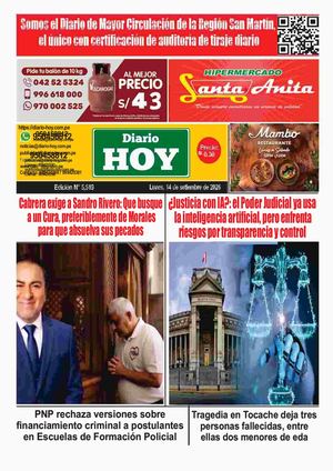 2026 09 14 Diario Hoy Tpt