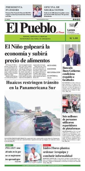 2026 09 14 Diario El Pueblo Aqp