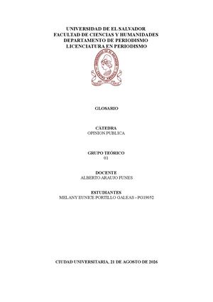 Glosario