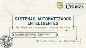 Intelligent Systems Blueprint