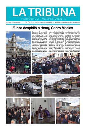Diario 14 De Septiembre De 2026 Edición 2400