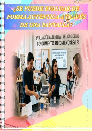 1 Se Puede Evaluar De Forma Auténtica A Través De Una Pantalla 19