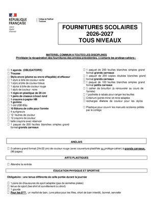 Fournitures R2026 (1)