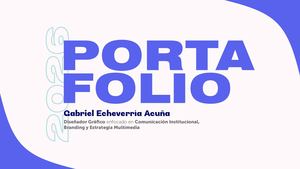 Portafolio Gabriel Echeverría 2026