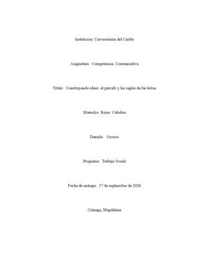 Competencia Comunicativa Mau