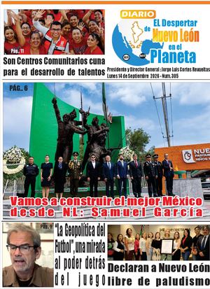 Periodico NL 14 Septiembre 2026 .