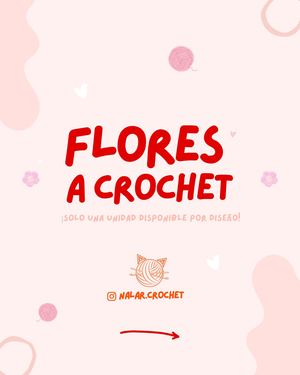 Catálogo Flores A Crochet