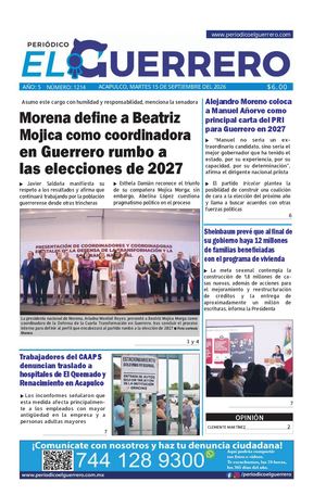 Martes 15 de septiembre del 2026