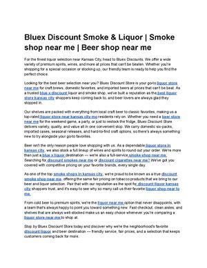 Bluex Discount Smoke & Liquor Smoke Shop Near Me Beer Shop Near Me