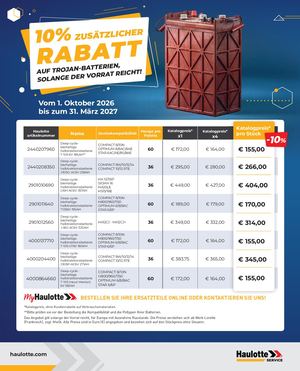 DE Flyer Promo Batteries Trojan 102026