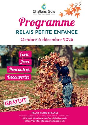 Programme Matinee Eveil Octobre Decembre 2026