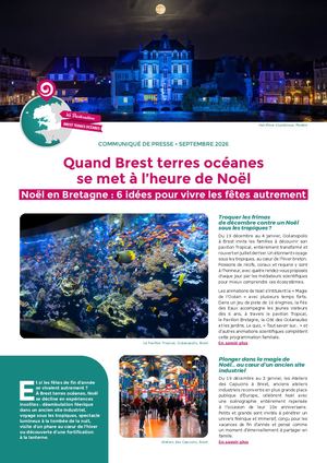 CP Brest terres océanes Noël 2026