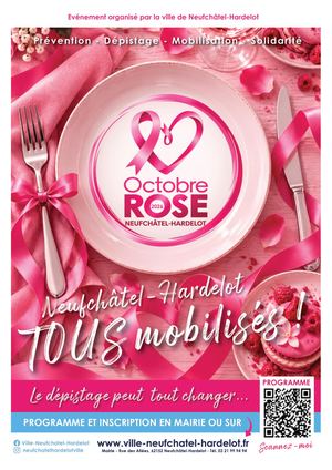 Octobre Rose 2026 Brochure A5