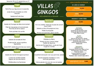 Menu De La Semaine Vg S39 Am