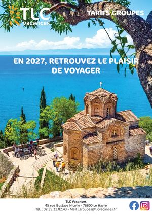 Catalogue voyages étrangers TLC Vacances 2027 V2