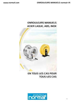 14 Enrouleurs Manuels Acier, Abs, Inox Pdf 2030