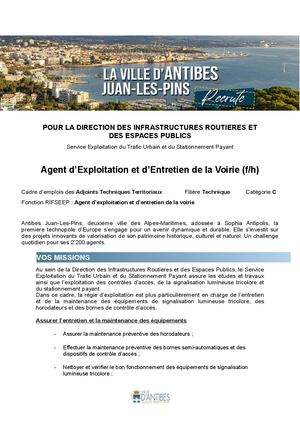 20260915-Offre-emploi-Agent-Regie-voirie