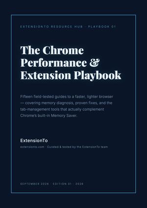 Pdf 1 Chrome Performance Extension Playbook 2026