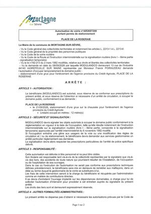 Ar26st209 Av Portant Permis De Stationnement Place De La Roseraie 21 09 2026
